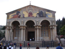 Jerusalem, Gethsemane Basilika Agony röm. kath.